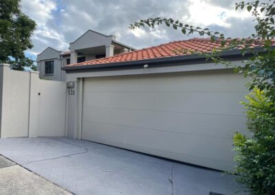 Exterior Garage Door Painting Brisbane Bayside