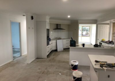 Kitchen Painting Manly West - All White