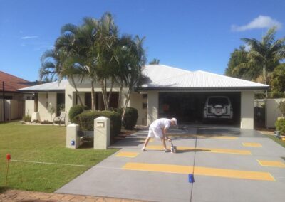 driveway painting brisbane bayside